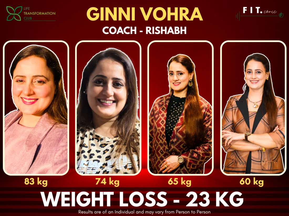 Ginni Vohra transformation journey